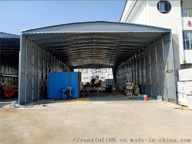 西安移动推拉篷烧烤棚活动雨棚推拉蓬停车遮阳雨篷大排档帐篷产品描述